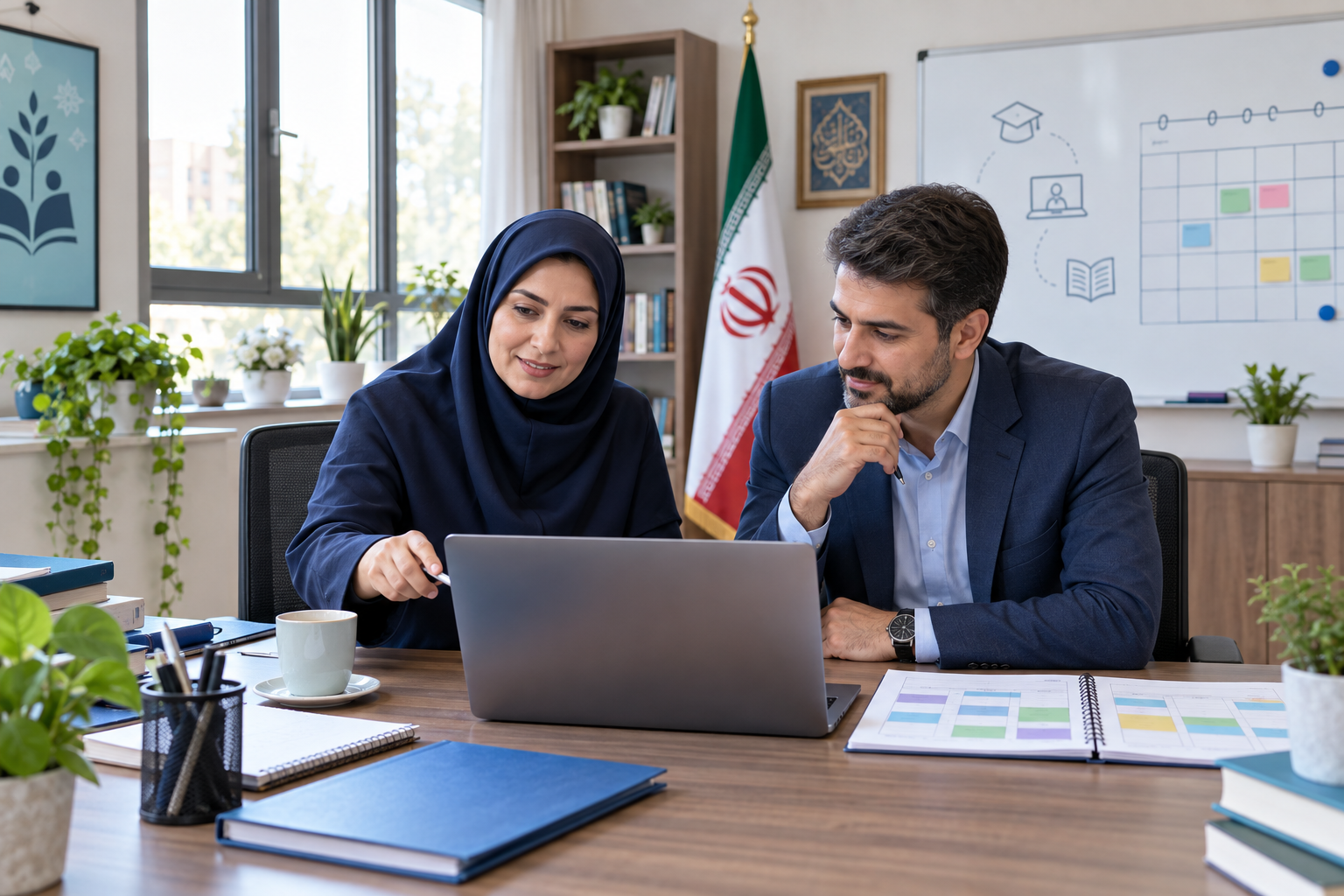 راهنمای مدرسه برای آموزش آنلاین؛ وظایف مدیر و معاون قبل از شروع کلاس